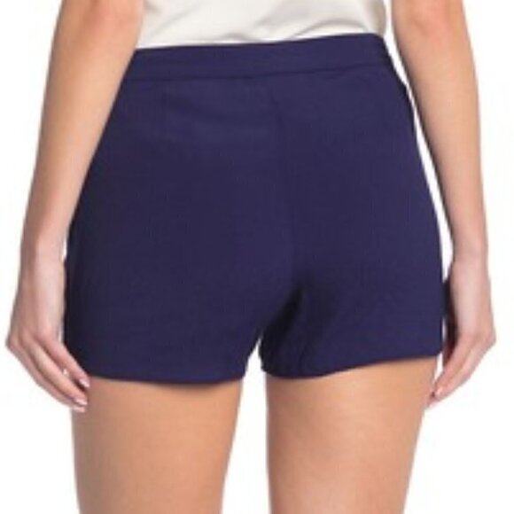 KUT FROM THE KLOTH Ruffled Navy Shorts - Picture 3 of 8